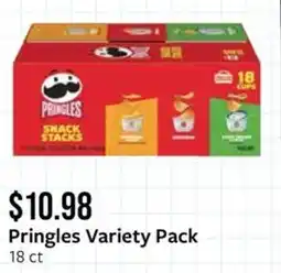 Fareway Pringles Variety Pack offer