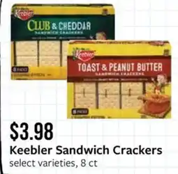 Fareway Keebler Sandwich Crackers offer