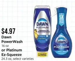 Fareway Dawn PowerWash or Platinum Ez-Squeeze offer