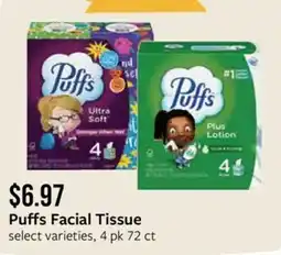 Fareway Puffs Facial Tissue offer