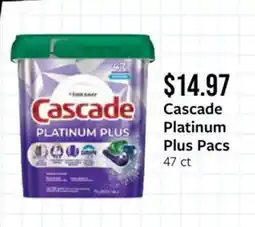 Fareway Cascade platinum plus offer