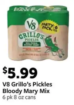 Fareway V8 Grillo's Pickles Bloody Mary Mix offer