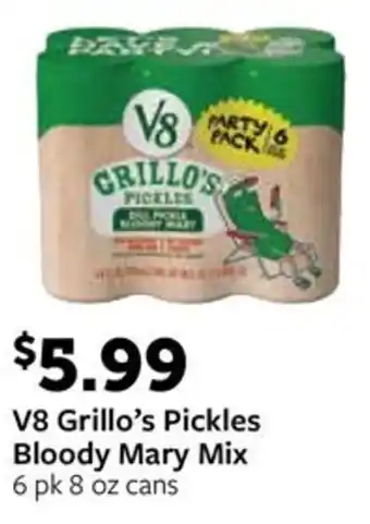 Fareway V8 Grillo's Pickles Bloody Mary Mix offer
