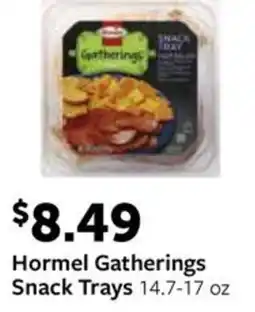 Fareway Hormel Gatherings Snack Trays offer
