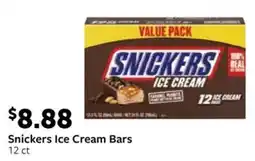 Fareway Snickers Ice Cream Bars offer