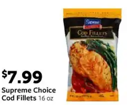 Fareway Supreme Choice Cod Fillets offer