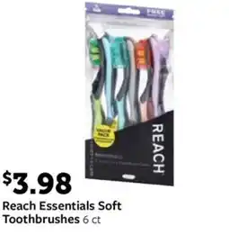 Fareway Reach Essentials Soft Toothbrushes offer