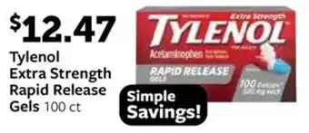 Fareway Tylenol Extra Strength offer