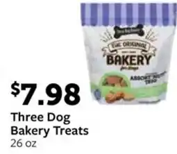 Fareway Three Dog Bakery Treats offer