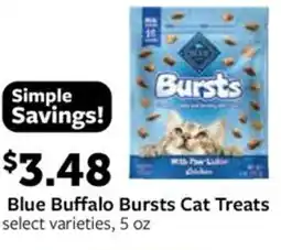 Fareway Blue Buffalo Bursts Cat Treats offer