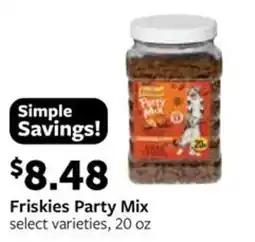 Fareway Friskies Party Mix offer