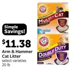 Fareway Arm & Hammer Cat Litter offer