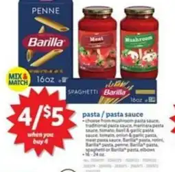 Lidl Pasta sauce offer