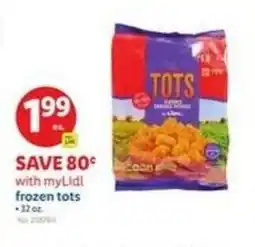 Lidl frozen tots offer