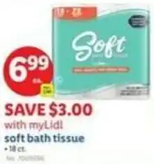 Lidl Soft bath tissue offer