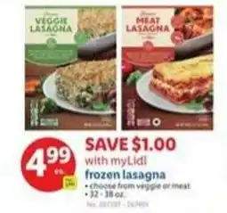Lidl frozen lasagna offer