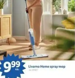 Lidl Livarno Home spray mop offer