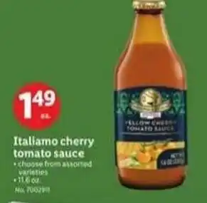 Lidl Italiamo cherry tomato sauce offer