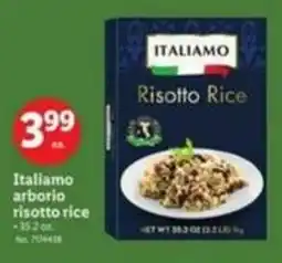 Lidl Italiamo arborio risotto rice offer