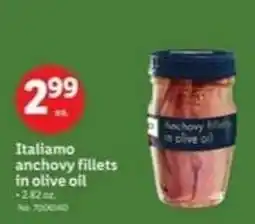 Lidl Italiamo anchovy fillets in olive oil offer