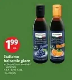 Lidl Italiamo balsamic glaze offer