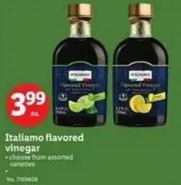Lidl Italiamo flavored vinegar offer