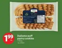 Lidl Italiamo puff pastry cookies offer
