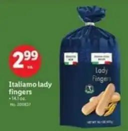 Lidl Italiamo lady fingers offer