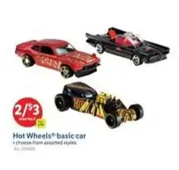 Lidl Hot Wheels basic car offer