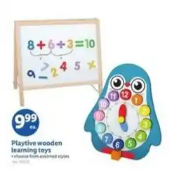 Lidl Playtive wooden learning toys offer