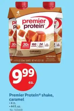 Lidl Premier Protein shake caramel offer