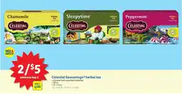 Lidl Celestial Seasonings herbal tea offer