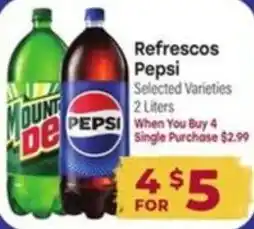 Los Altos Ranch Market Refrescos Pepsi offer