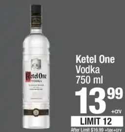 Super King Markets Ketel One Vodka offer