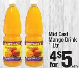 Super King Markets Mid East Mango Drink offer