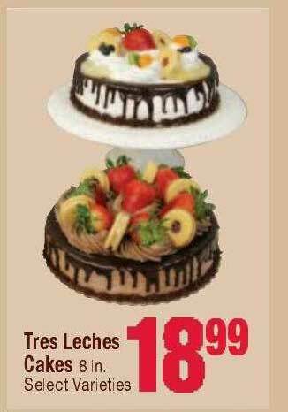Jewel-Osco Tres Leches Cakes offer