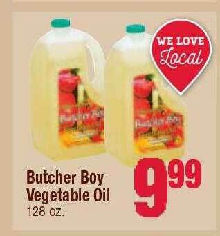 Jewel-Osco Butcher Boy Vegetable Oil offer