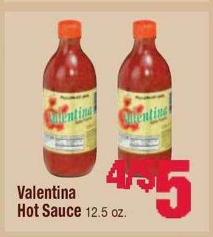 Jewel-Osco Valentina Hot Sauce offer