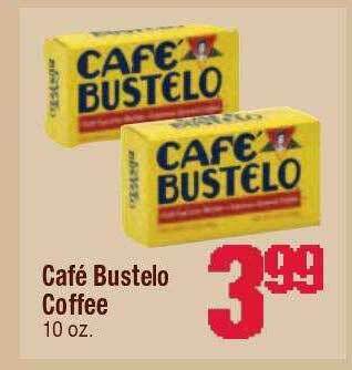 Jewel-Osco Café Bustelo Coffee offer