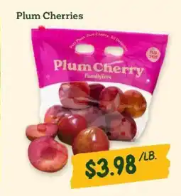 Sprouts Farmers Market Plum Cherries offer