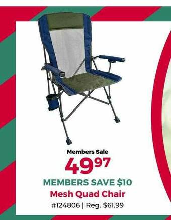 Mesh Quad Chair