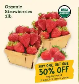Sprouts Farmers Market Organic Strawberries offer