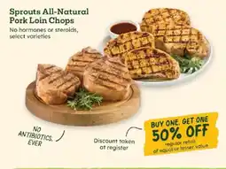Sprouts Farmers Market Sprouts All-Natural Pork Loin Chops offer
