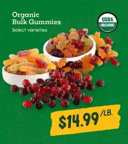 Sprouts Farmers Market Organic Bulk Gummies offer