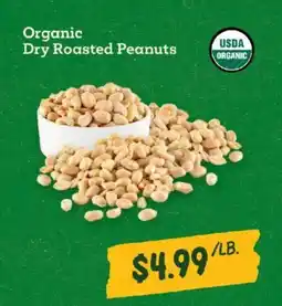 Sprouts Farmers Market Organic Dry Roasted Peanuts offer