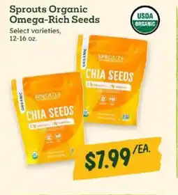 Sprouts Farmers Market Sprouts Organic Omega-Rich Seeds offer