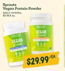 Sprouts Farmers Market Sprouts Vegan Protein Powder offer