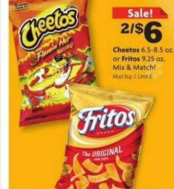 Family Dollar Cheetos Or Fritos offer