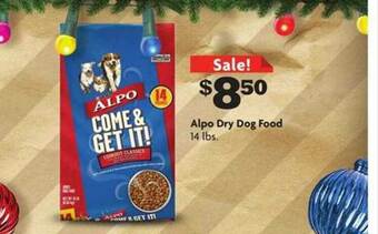 Family Dollar Alpo Dry Dog Food offer