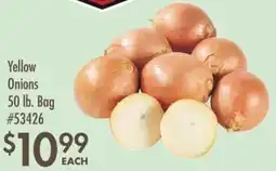 Smart & Final Yellow Onions offer